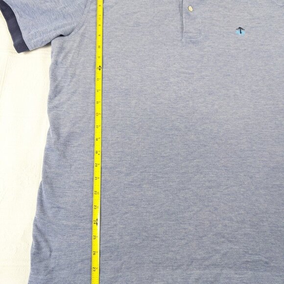 Brooks Brothers Polo Shirt Men's XL Blue Rugby Casual Logo Cotton READ - Picture 10 of 16
